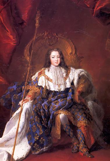 Alexis Simon Belle Portrait of Louis XV of France oil painting image